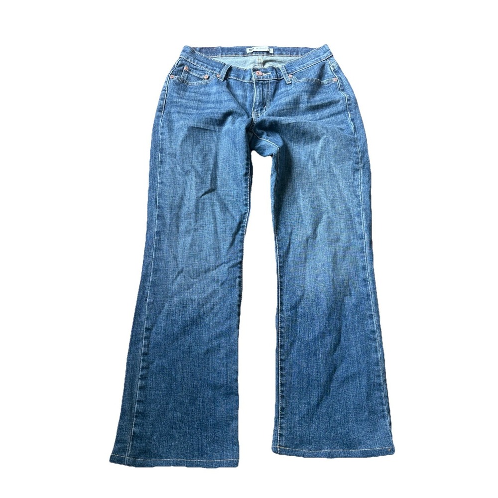 Levis 529 Womens Jeans sz 10 Blue Denim Curvy Bootcut Medium Wash Mid Rise